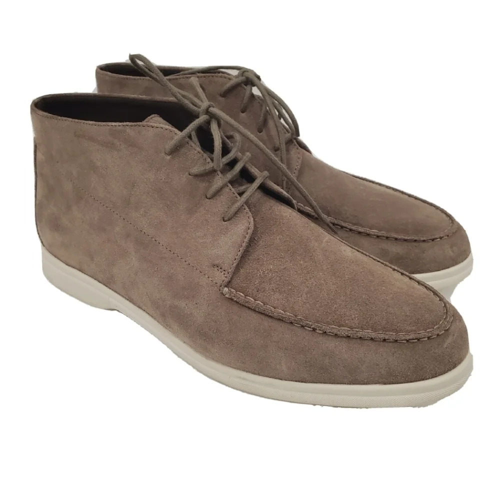 NEW CANALI Suede Chukka Boot Brown